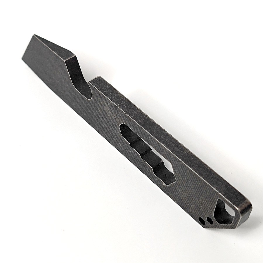 4cr13 Steel Pocket Pry Bar 10cm with Hex Wrench Multi Tool Defense Survival