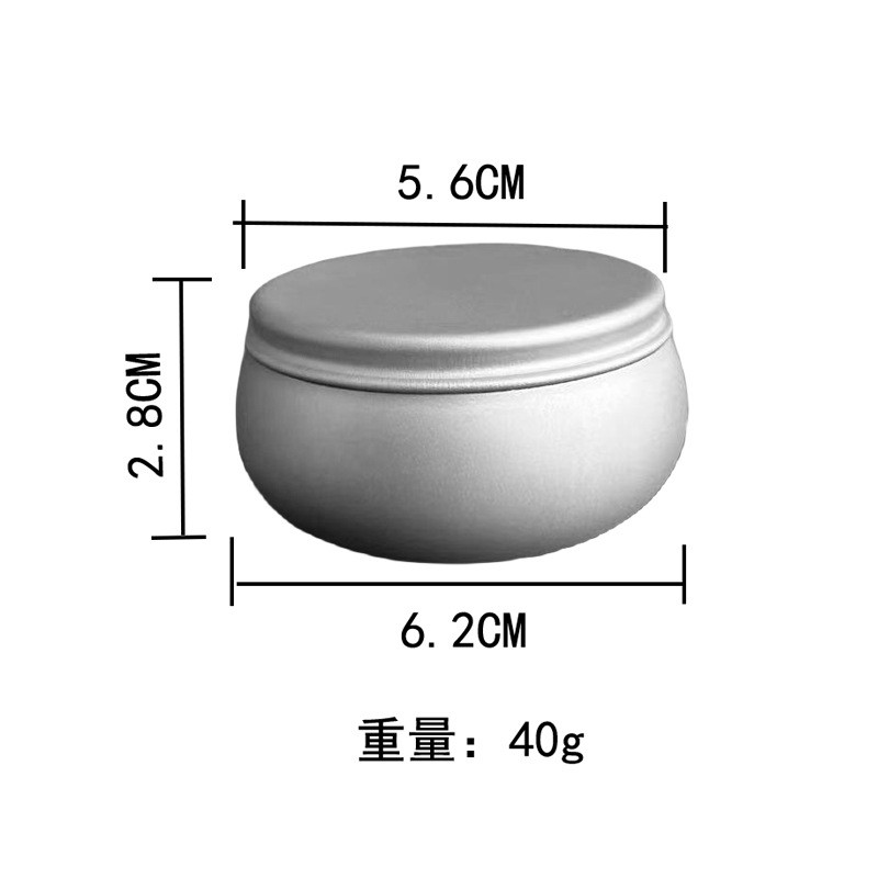 Pure Titanium Waterproof Container can Pill Case Holder Box Tea Storage Jar EDC