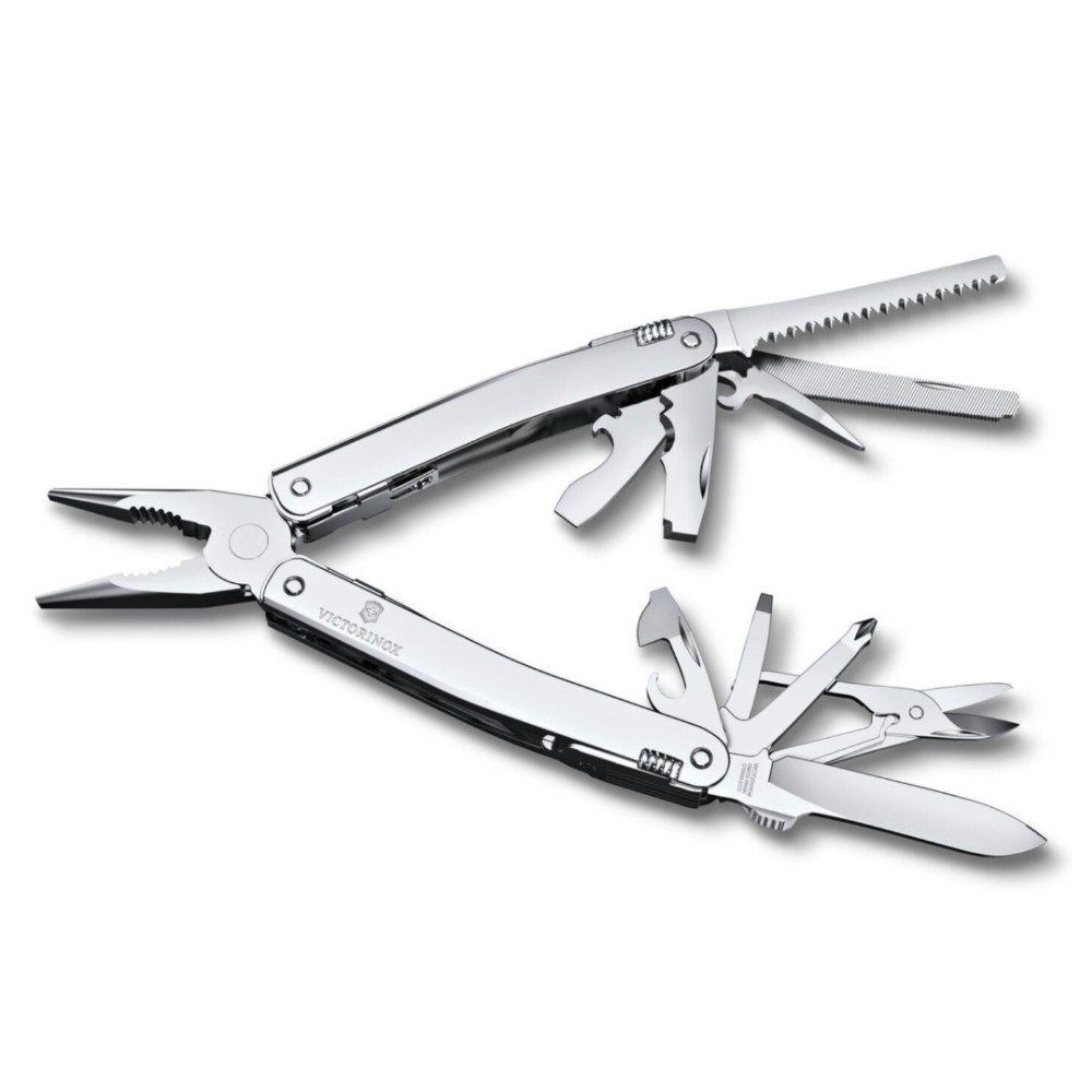 Victorinox Stainless Swiss Tool Spirit MX Multi-Tool + Nylon Pouch 35318