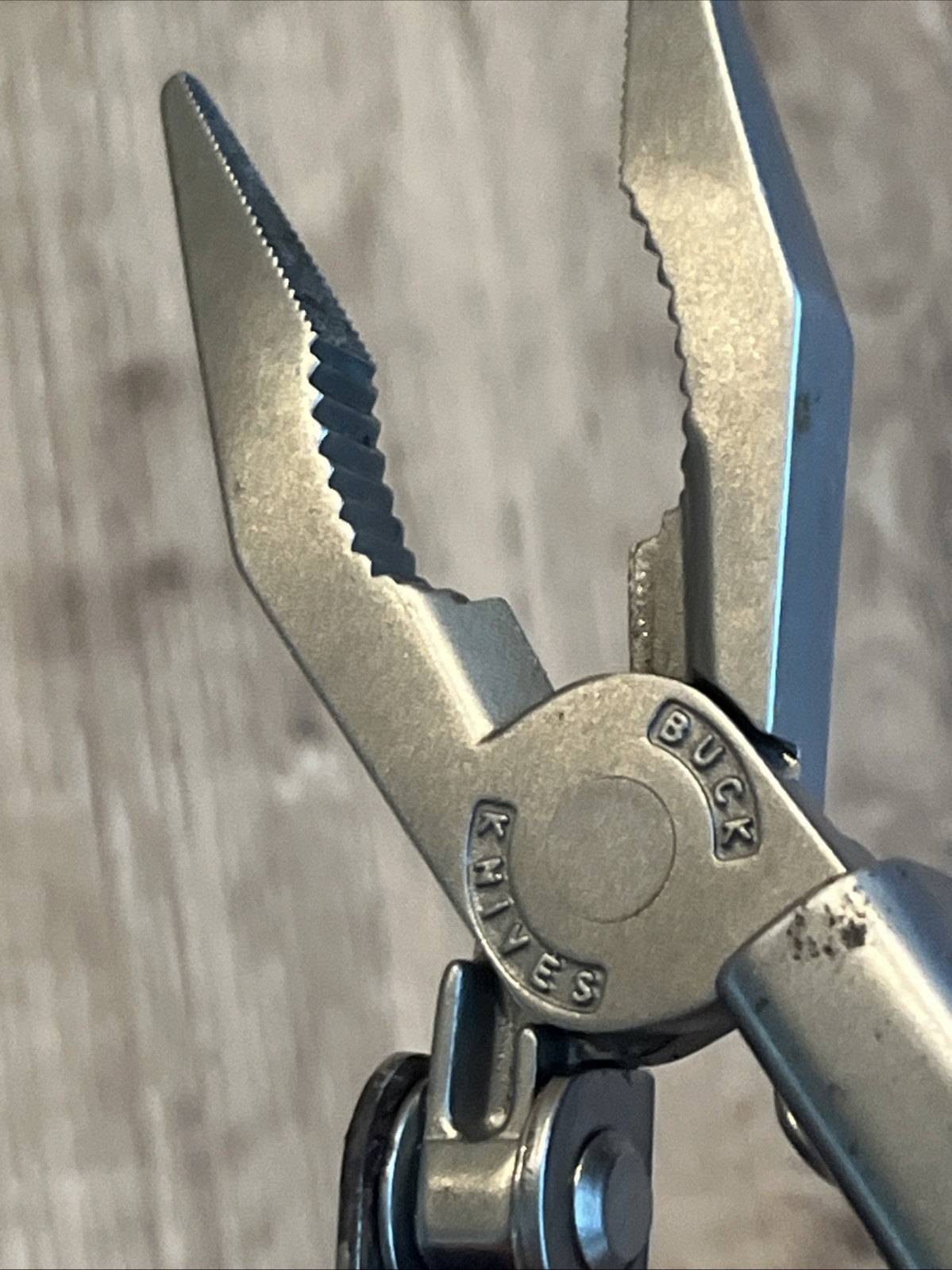 BUCK KNIFE BUCKTOOL 360 MULTI TOOL PLIERS with BELT SHEATH / USA MADE