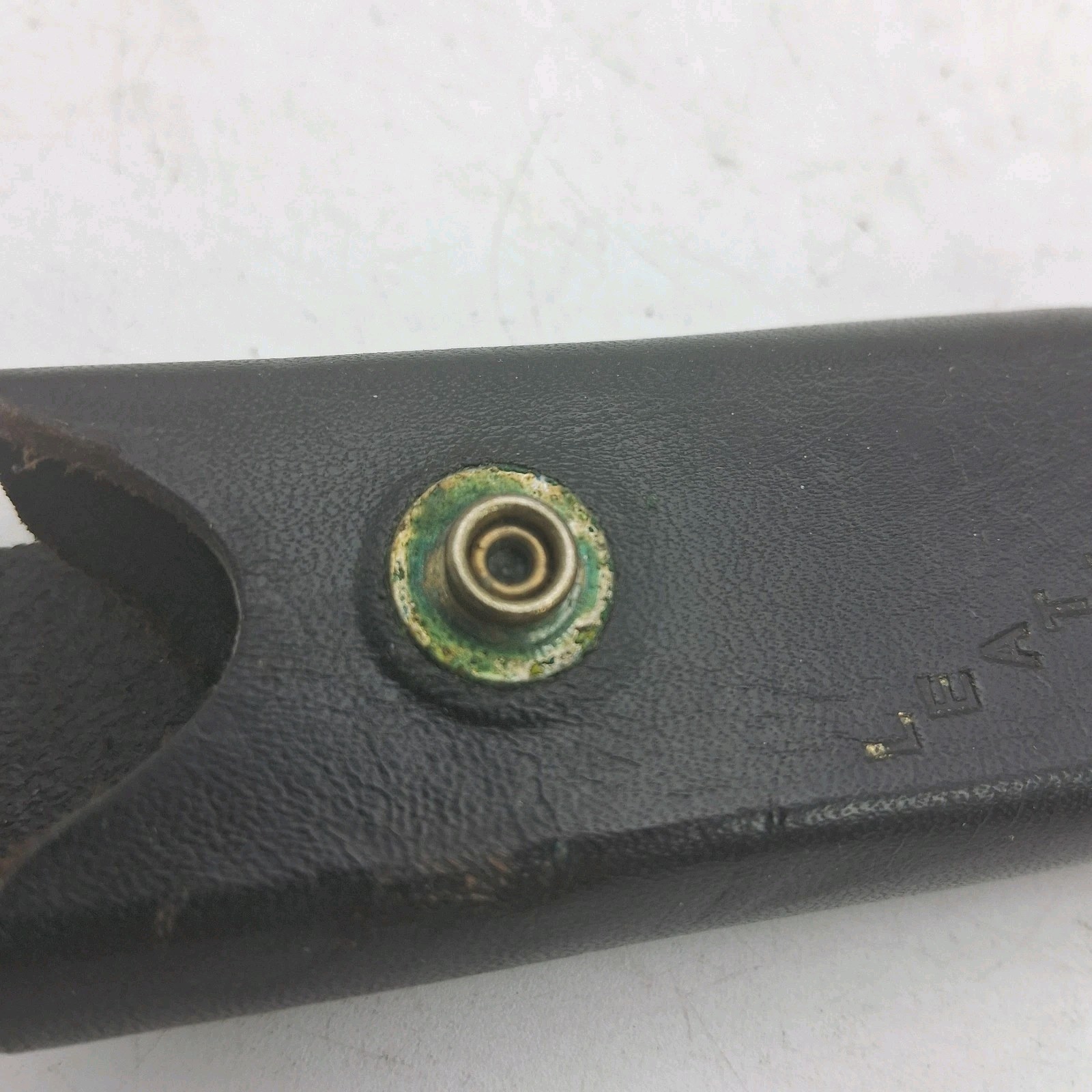 Vintage Leatherman *SHEATH CASE ONLY* Black Leather 4″ Holster Multi-tool USA