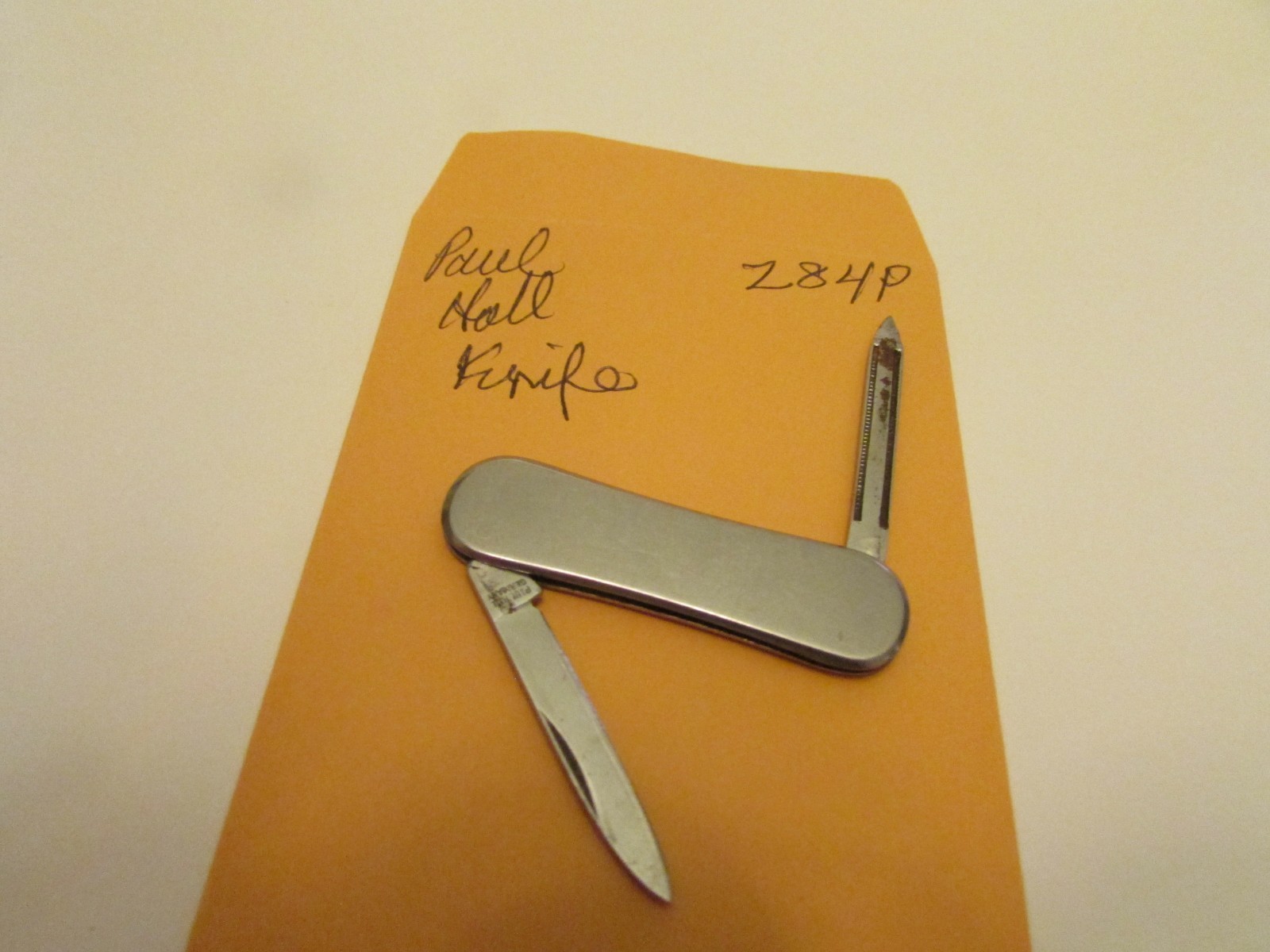 Vintage Paul Hall Germany Stainless Knife