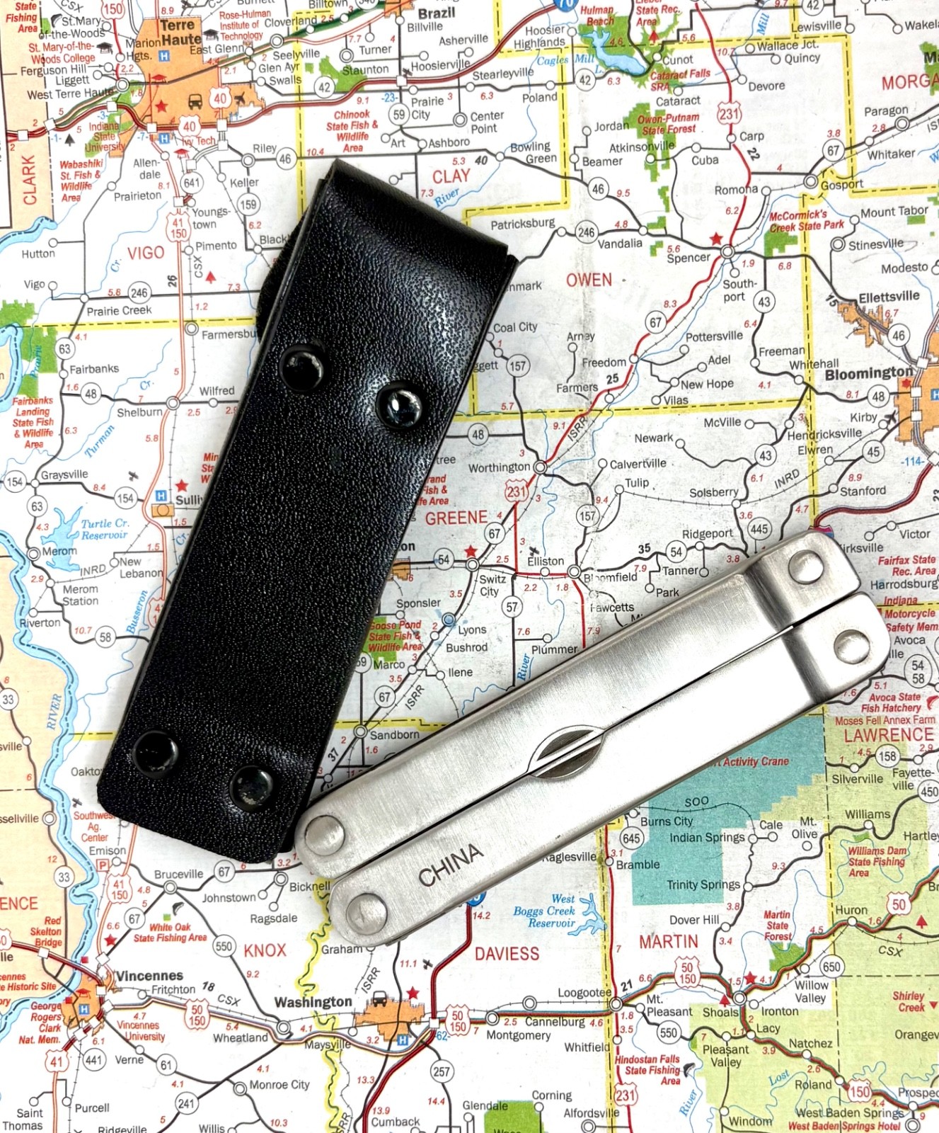 Pro-Case Stainless Steel Multi-Tool With Sheath