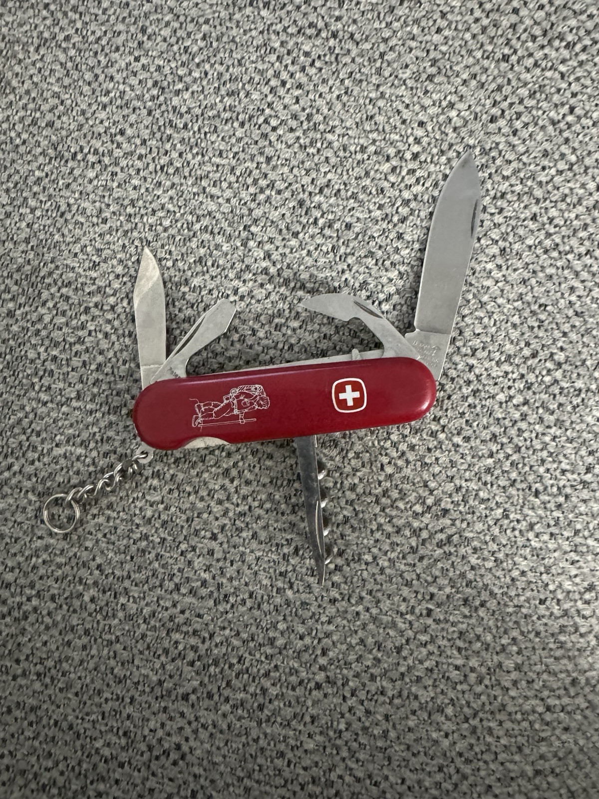 Vintage – Wenger Genuine Swiss Army Knife – Pathfinder – 8 in 1 tool – Rare