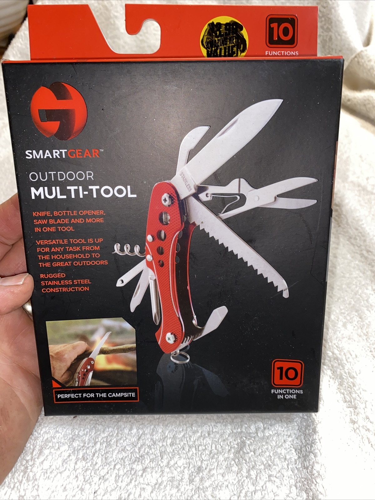 NEW SMARTGEAR Outdoor STAINLESS STEEL MULTI TOOL POCKET KNIFE & Saw & Tools