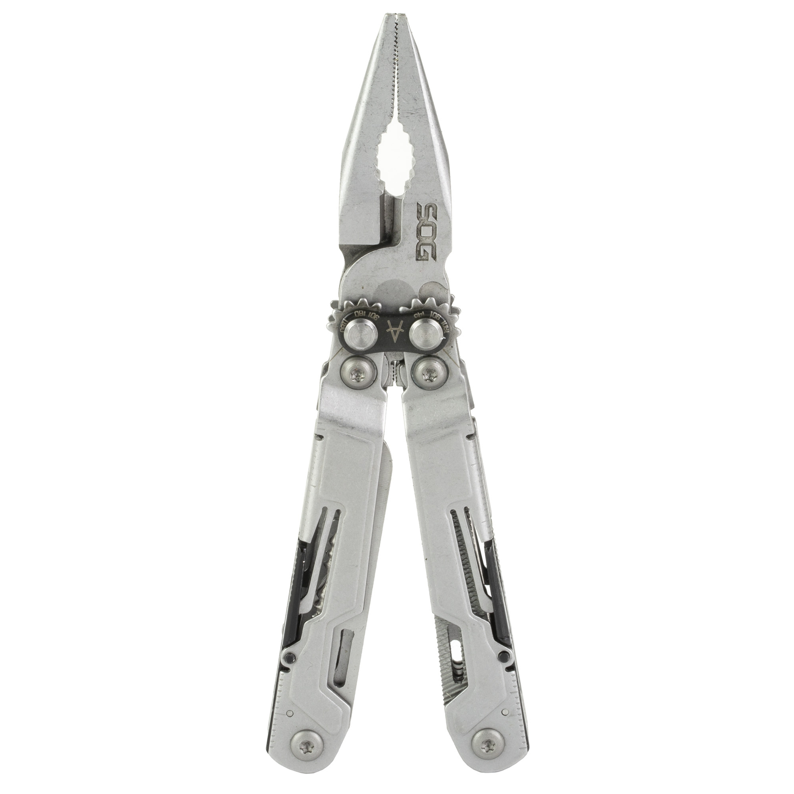 SOG PowerPint Multi-Tool 18 Tools w/pliers 420 Stainless Steel Stonewash Silver