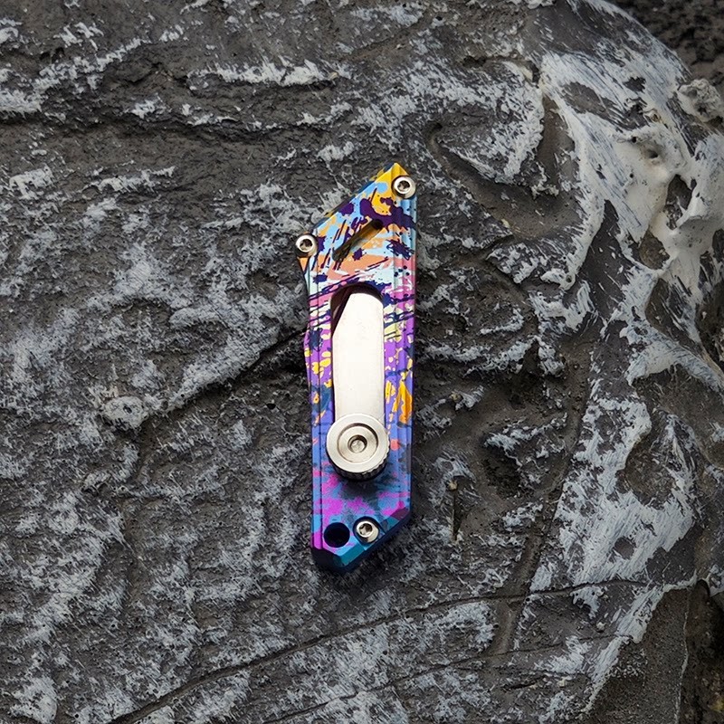 Titanium alloy EDC push up Tool Simple and practical