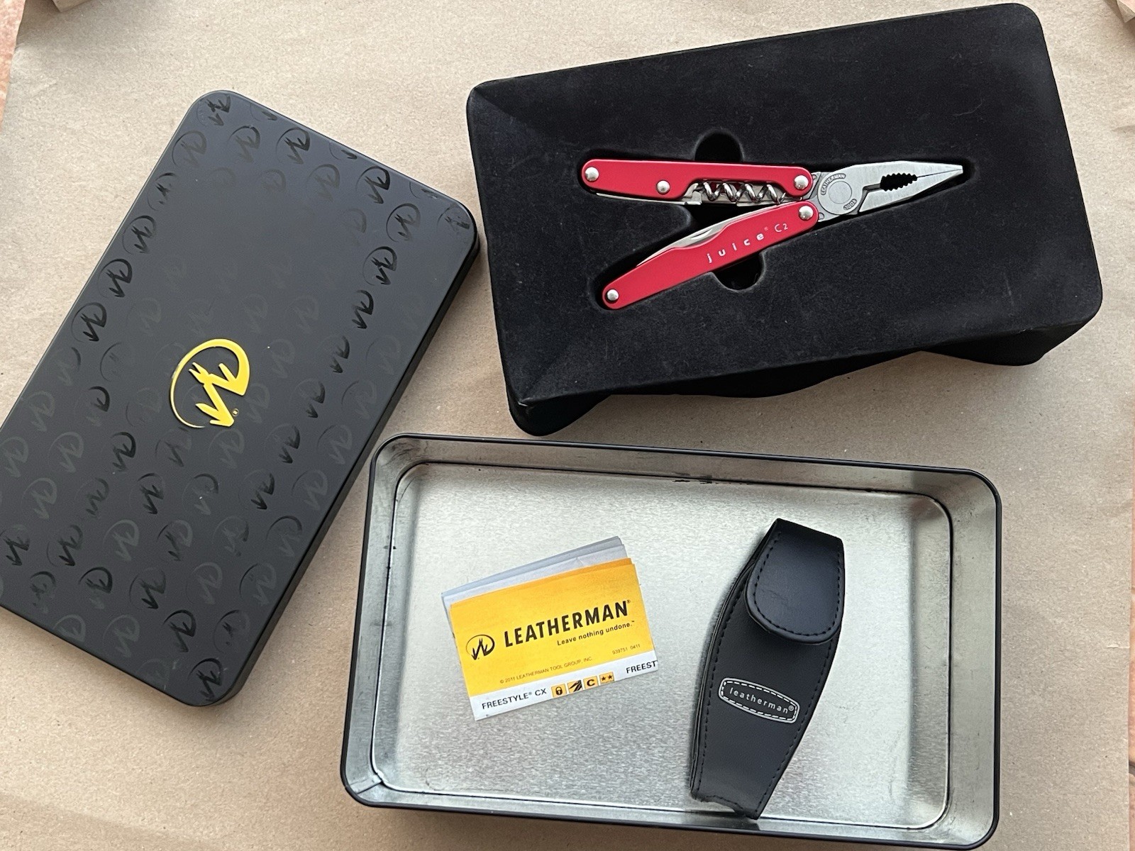 Leatherman Juice C2 – Inferno Red – New Old Stock – Collectibles, Retired.