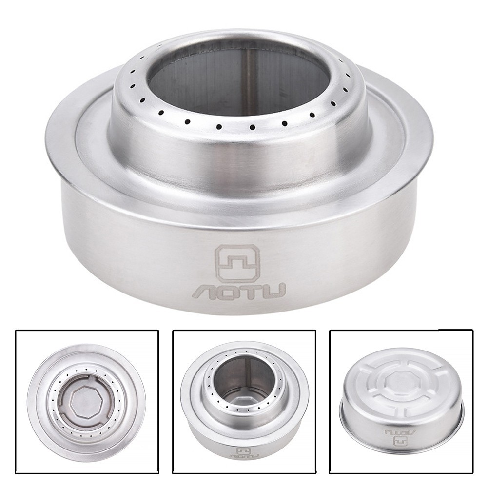 Easily Transportable Rust Resistant Aluminum Alloy Camping Fuel Burner Stoves