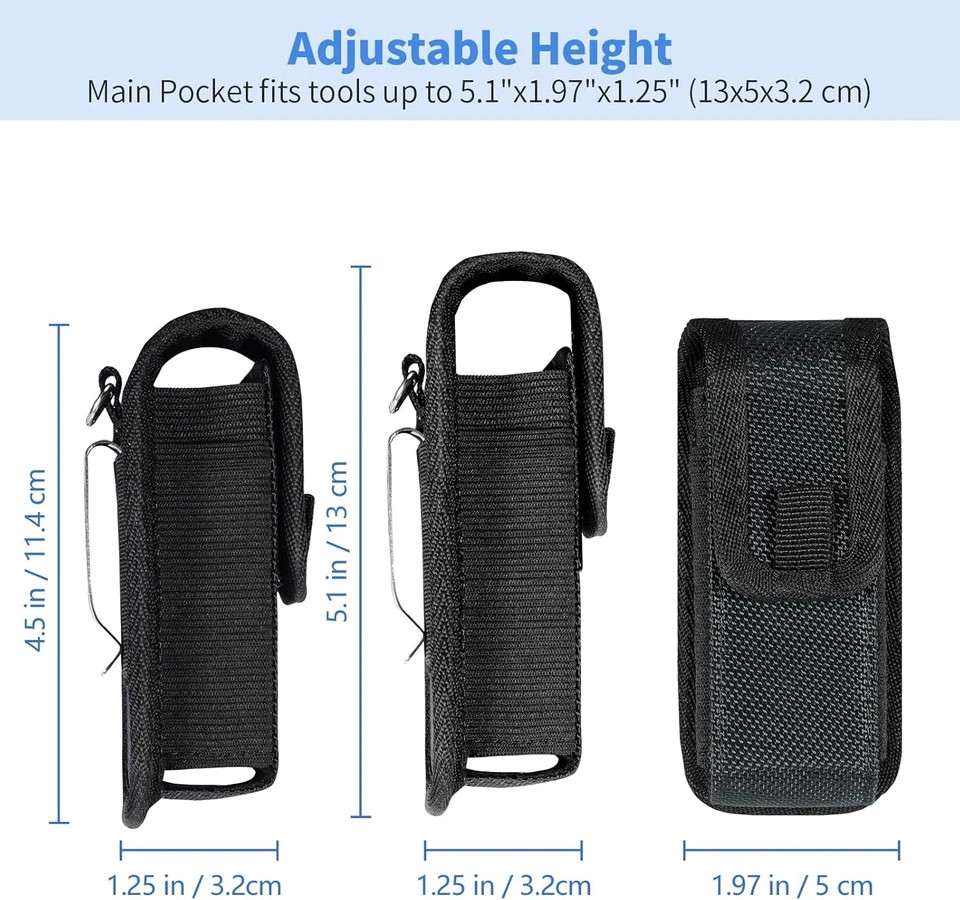 Multitool Sheath EDC Pouch Compatible with Leatherman Wave plus Wingman Surge Re