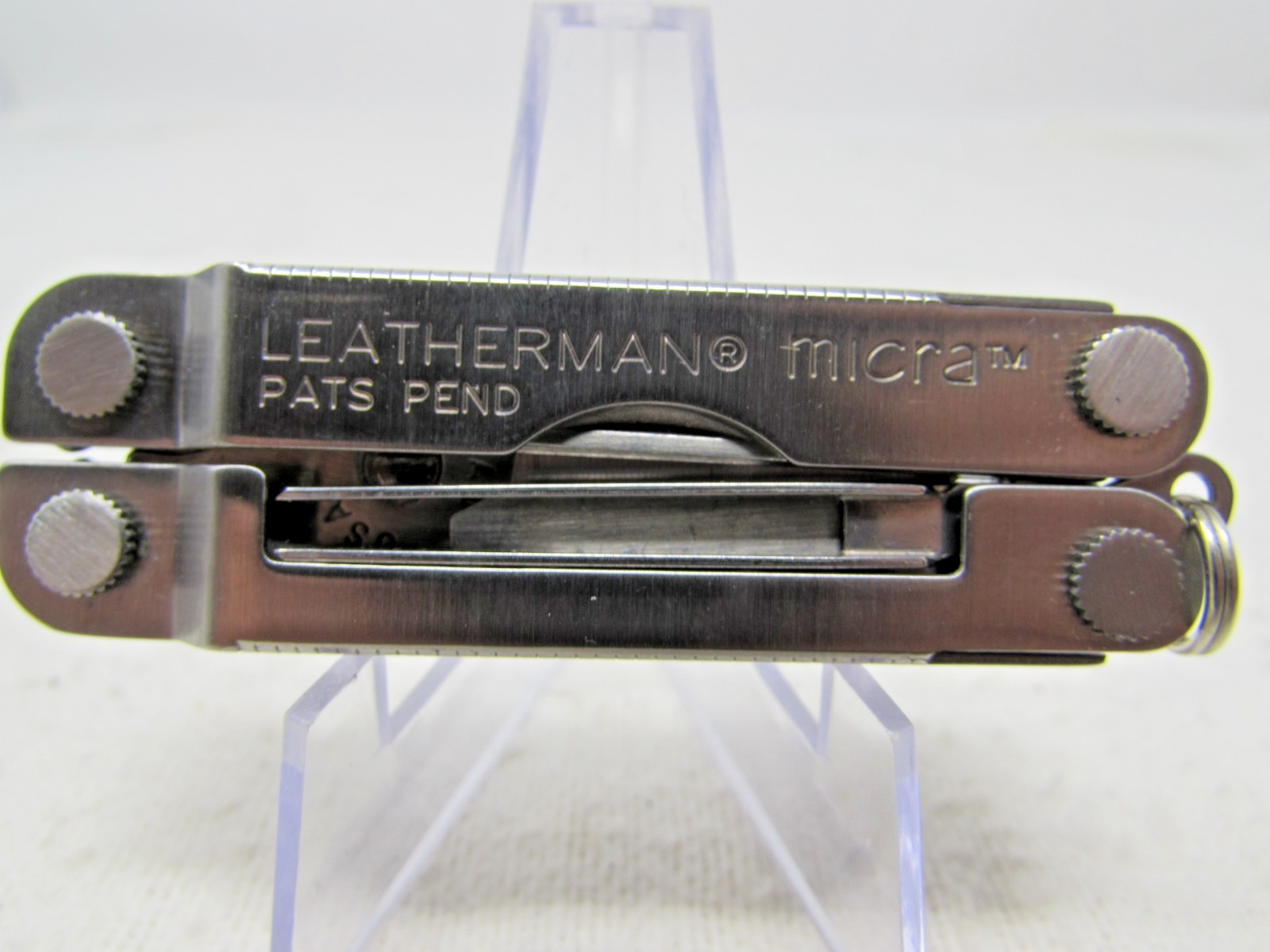 NOS Leatherman Micra Tool Dated 0697 with Metal Box No Sheath