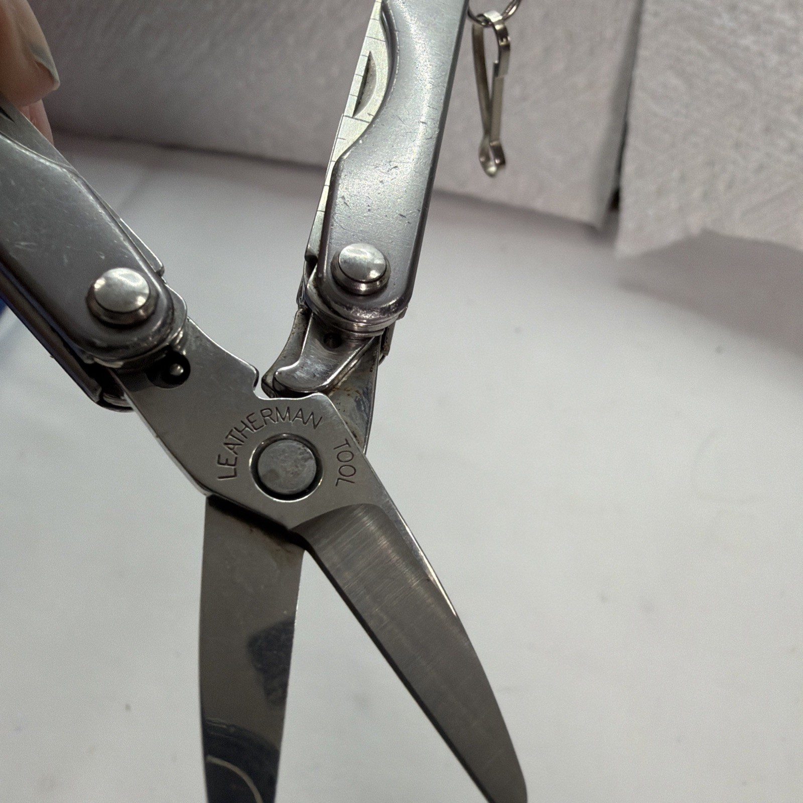 Leatherman Squirt S4 Multi-Tool, Key Ring, Retired, GRAY! Six Different Tools