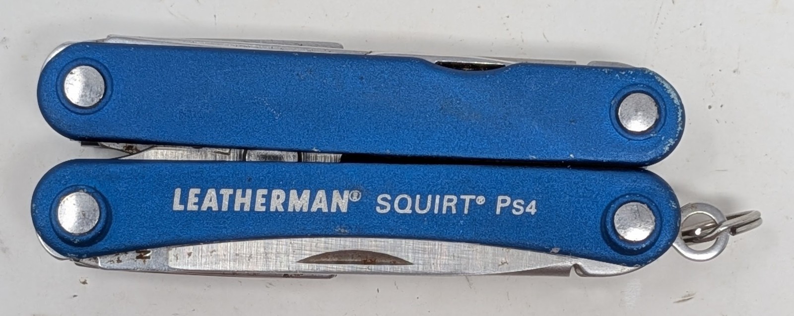 Leatherman SQUIRT PS4 Multi-Tool With Pliers Scissors Knife Blue