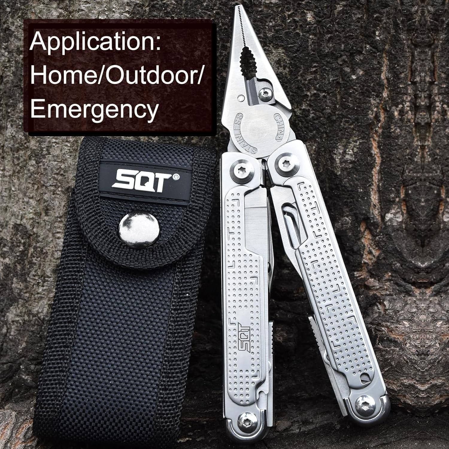 2048 20-in-1 Multitool, Foldable & Self-Locking, Professional Tool for DIY, H…