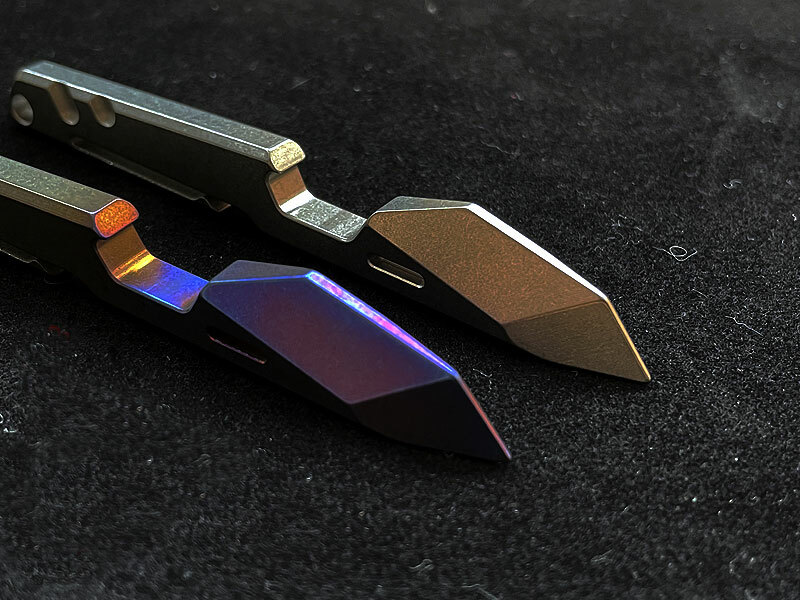 TC4 Titanium Alloy Pocket Multi Tools Bottle Opener cutter Outdoor EDC Tool