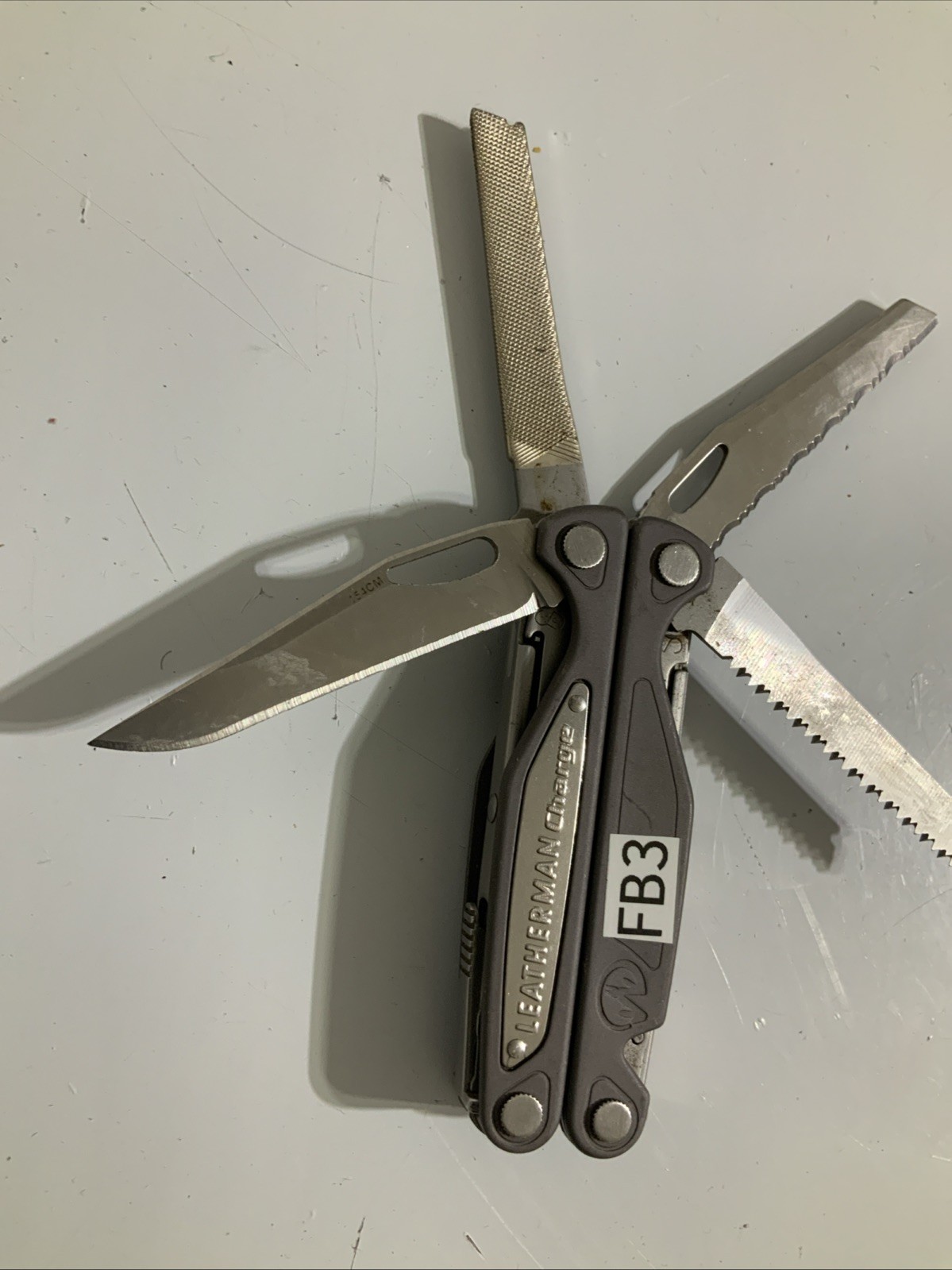 Leatherman Charge Multi-Tools – Grey- Discontinued Collector Piece – FB3