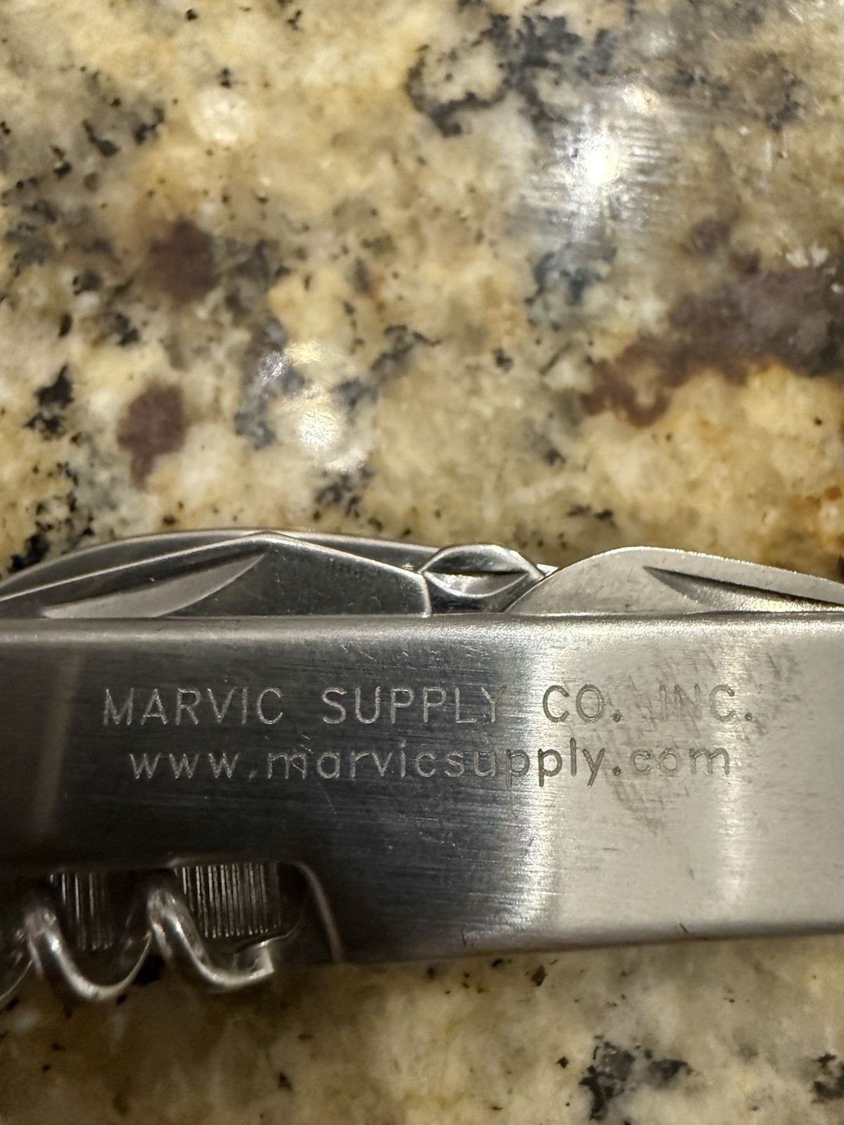Pocket knifeMARVIC SUPPLY CO. INC. Silver Stainless Steel Multi-Tool