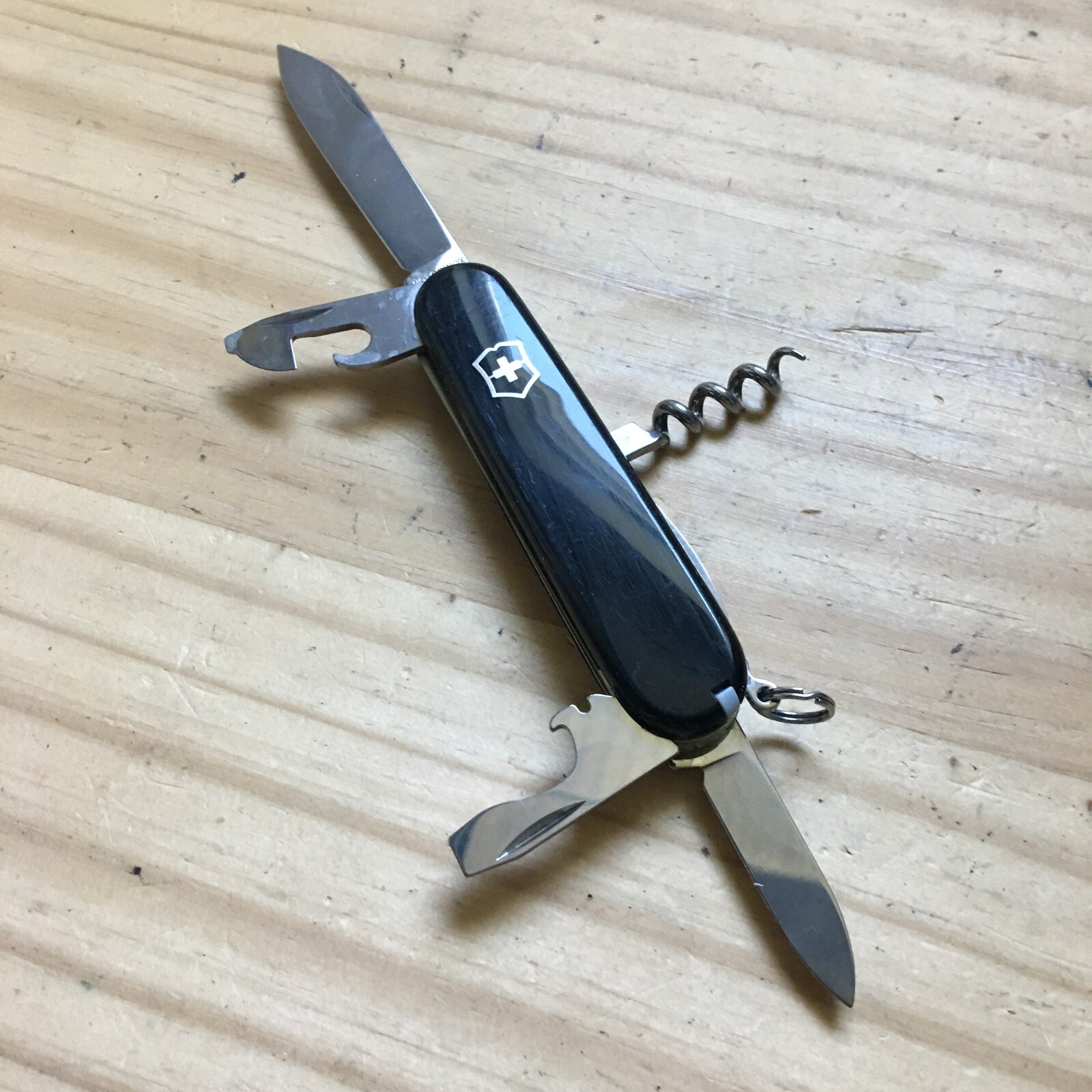 Victorinox Spartan Swiss Army Pocket Multi-Tools 5 Tools For Camping Hiking 3.5″