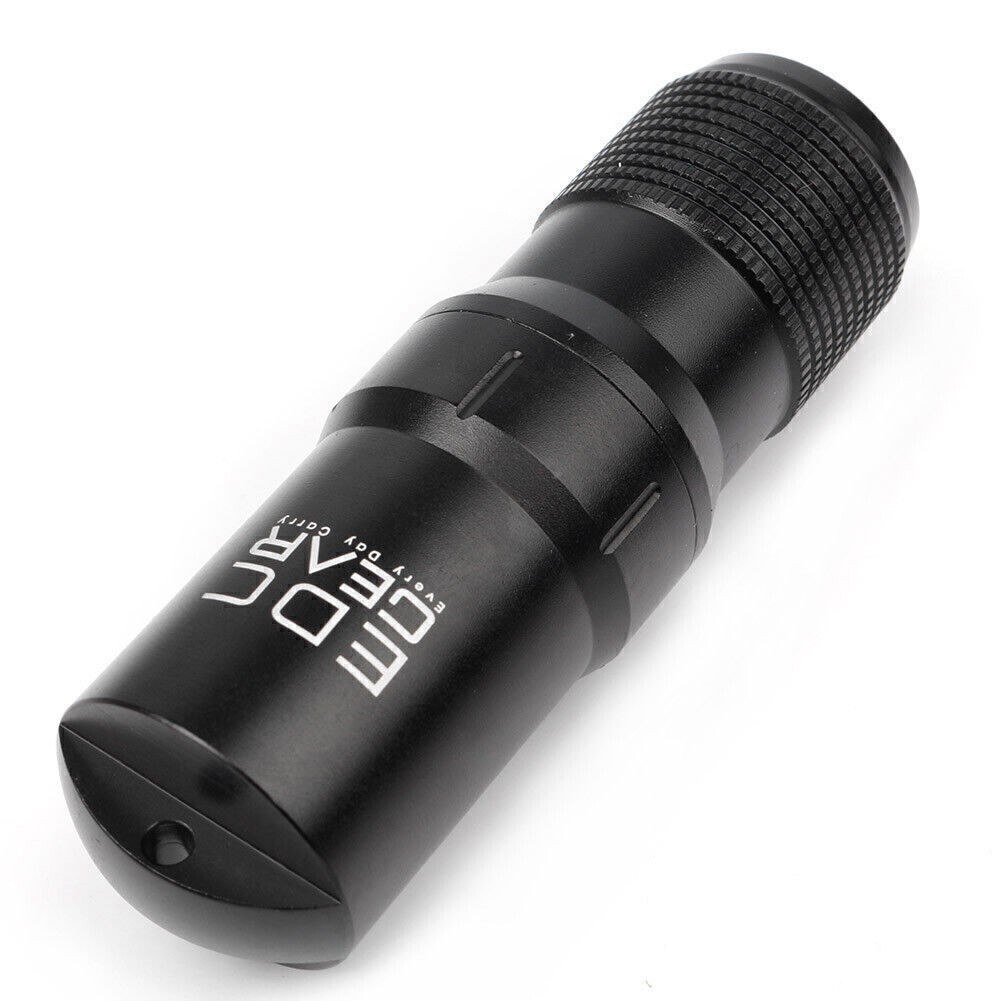 EDC Gear CNC Aluminum Survival Capsule Waterproof Pill/Match Box Container Sport
