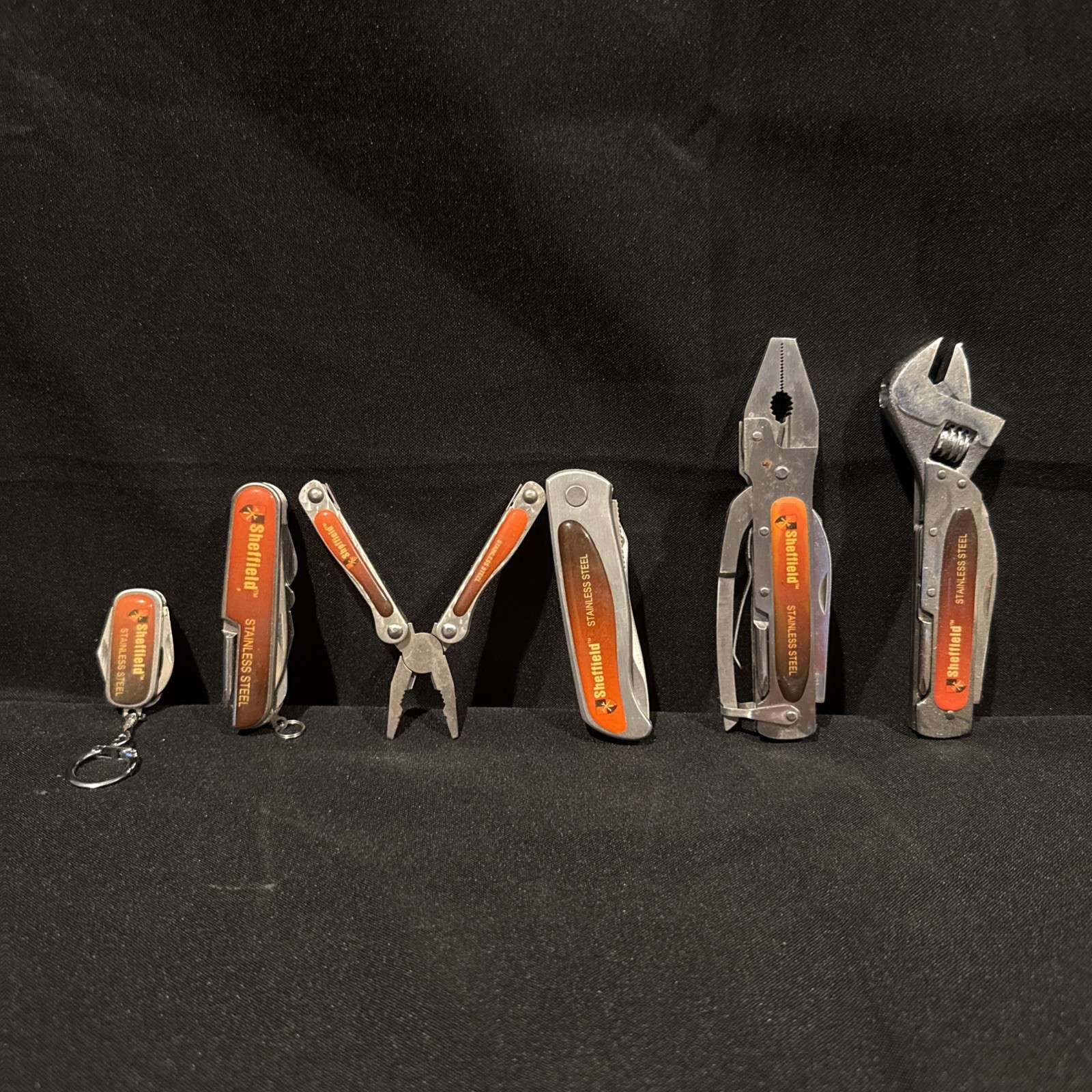 Sheffield Stainless-Steel 6-Piece Multi-Tool Set (NO BOX)
