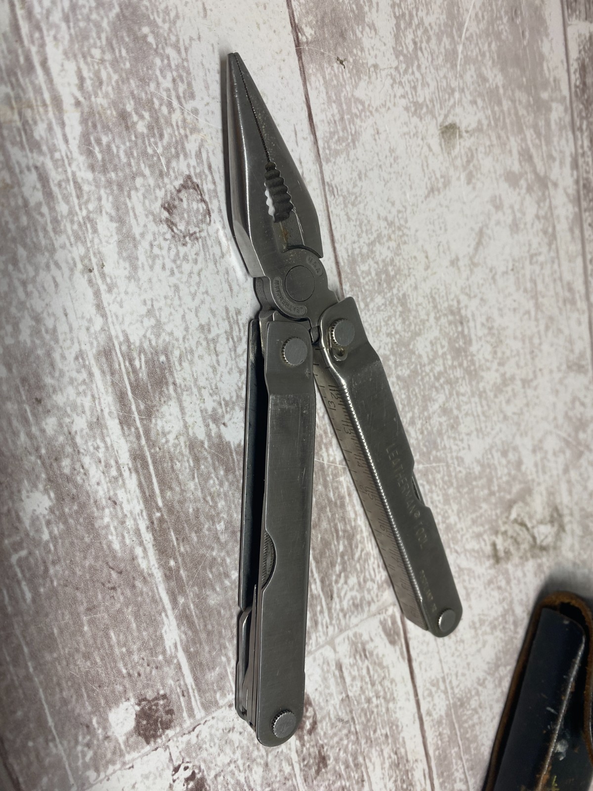 Vintage Leatherman Multi-Tool. Portland, Oregon. Original Leather Case
