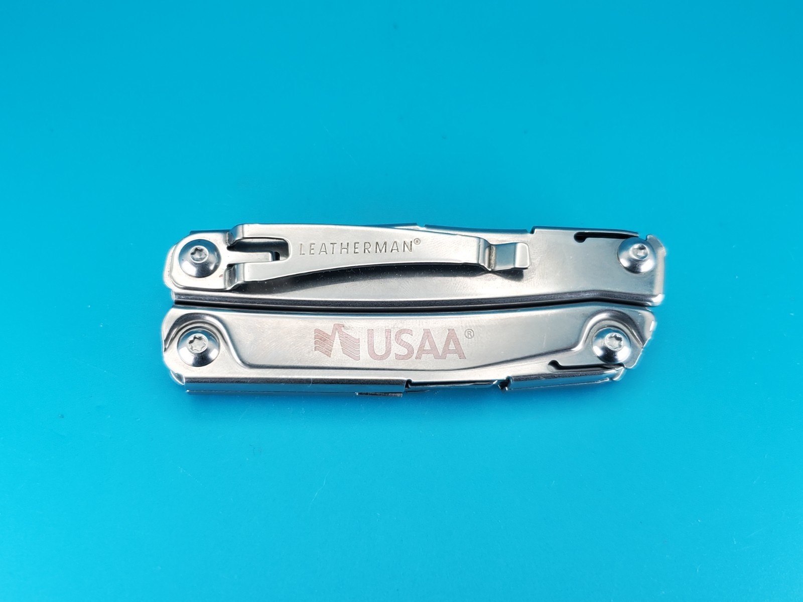 Leatherman Rev 3.8″ Multi-Tool, Stainless! USAA