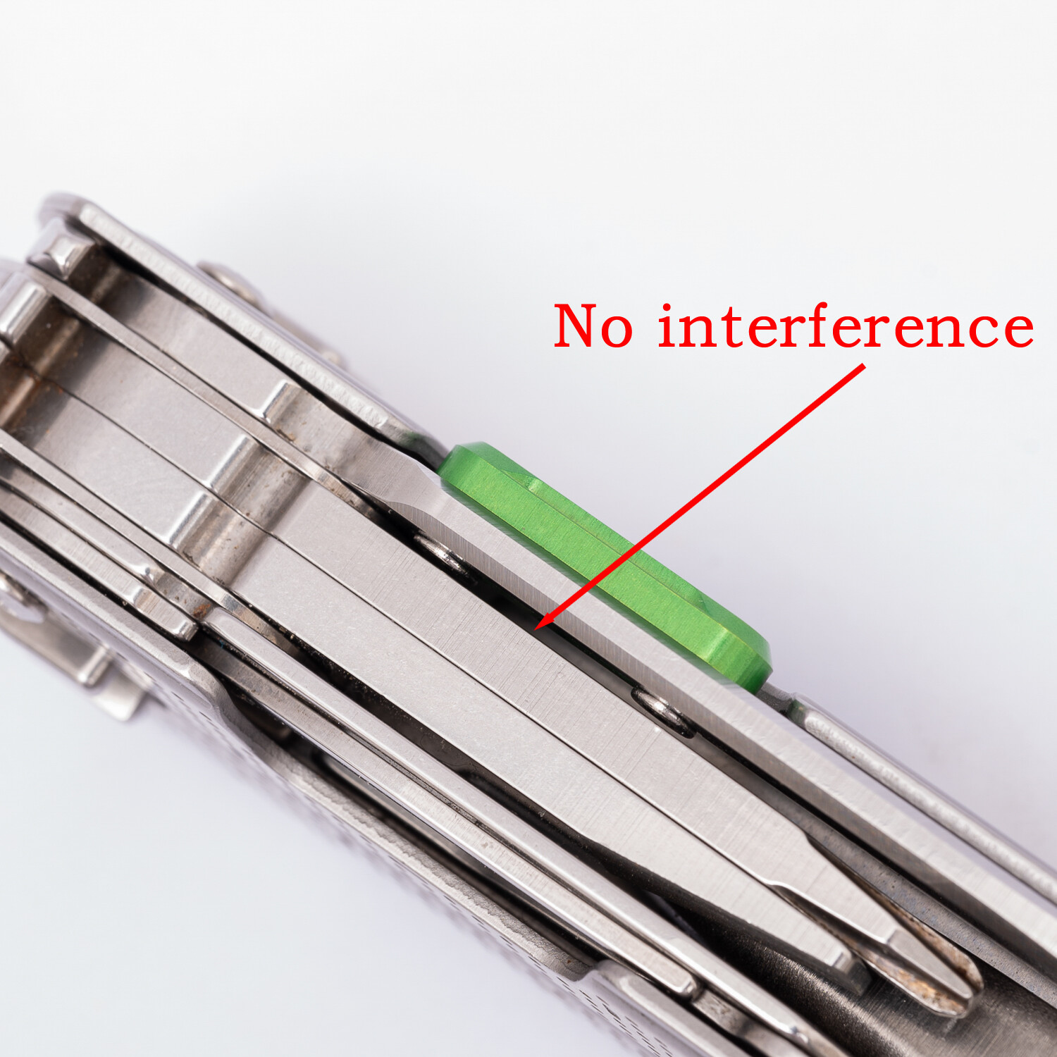 For Leatherman Free P2 P4 Knife Thumb Grip Tabs Aluminum