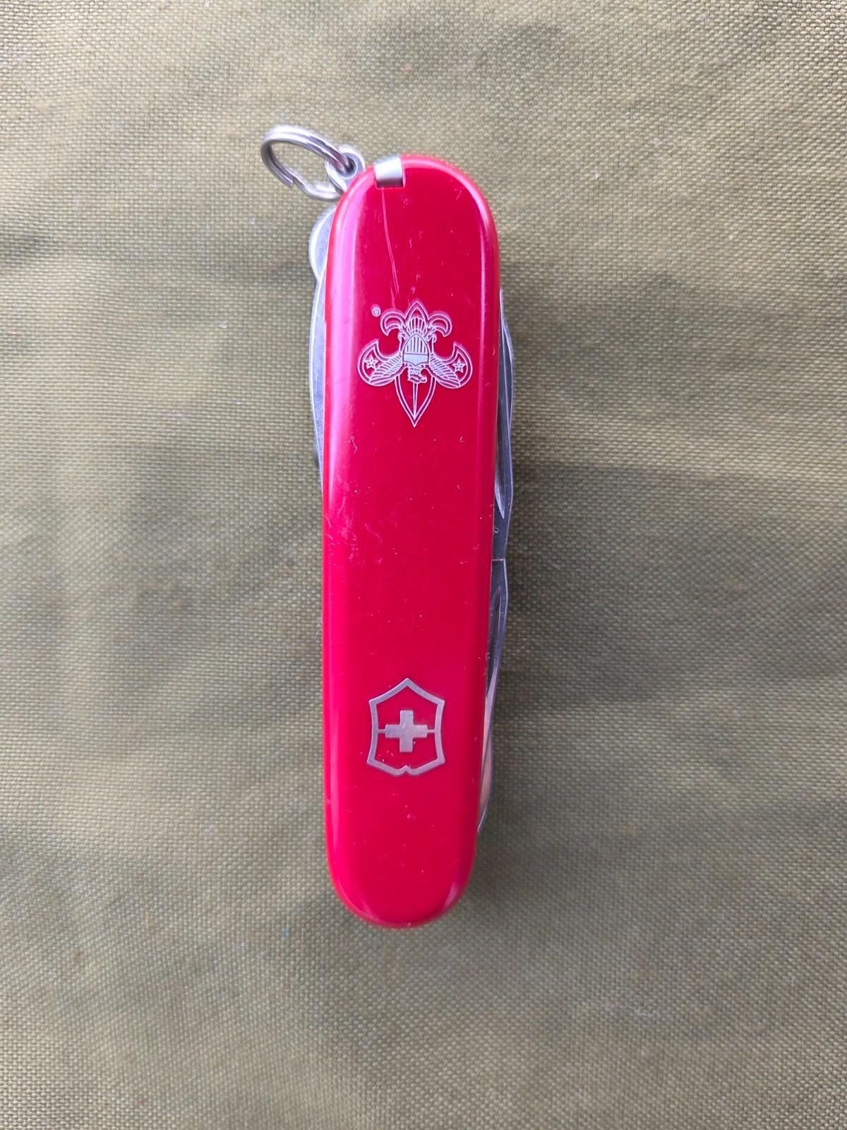 VICTORINOX Angler Swiss Army Knife Huntsman 91mm 4 layers
