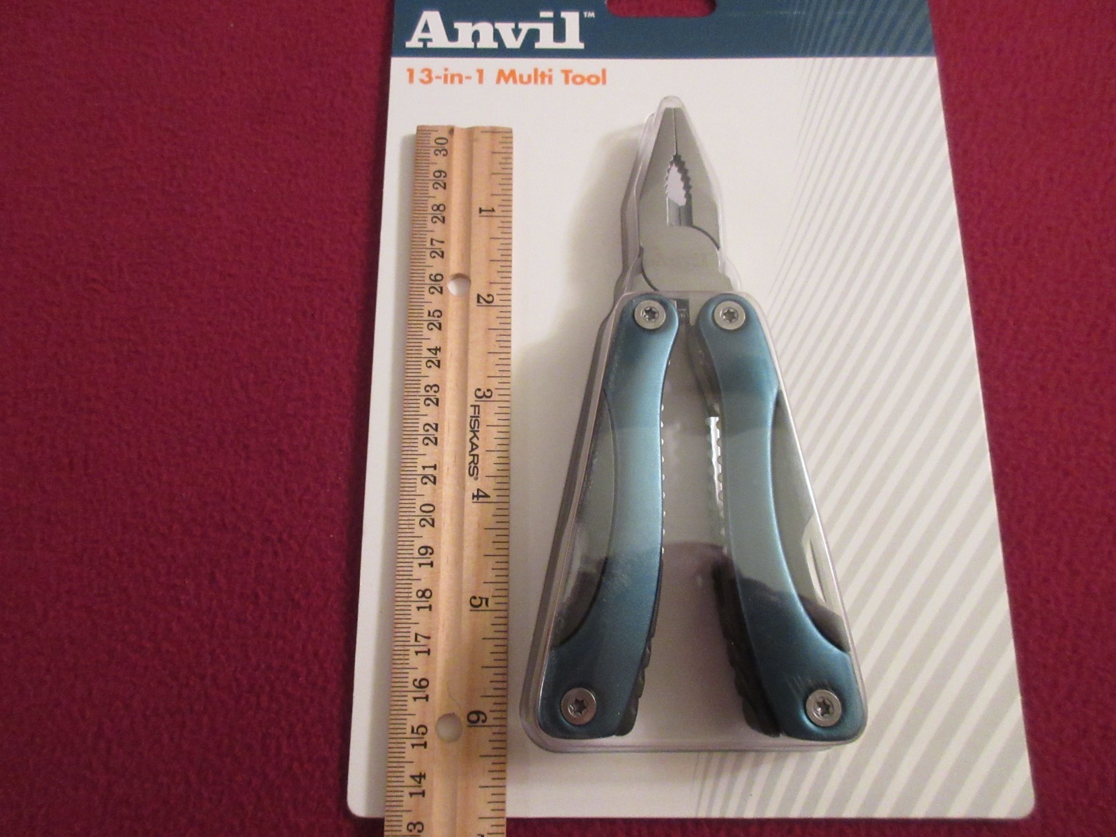 ANVIL 13-IN-1 MULTI-PLIERS TOOL + 13-IN-1 COMPACT TOOL STAINLESS STEEL