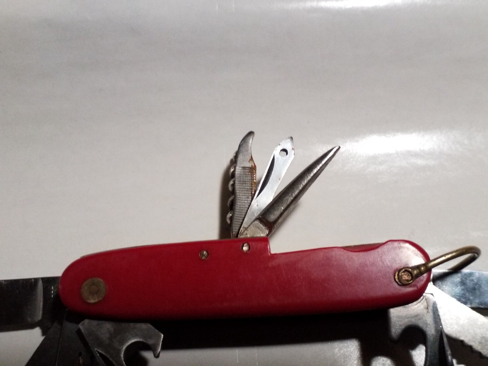 Heavy-duty Vintage 11pc. Multi-tool Stainless Steel Tools/ Folding Pocket Knifes