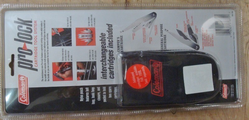 1 VINTAGE COLEMAN MULTI TOOL NEW in ORIGINAL FACTORY PACKAGING, with CARRY CASE