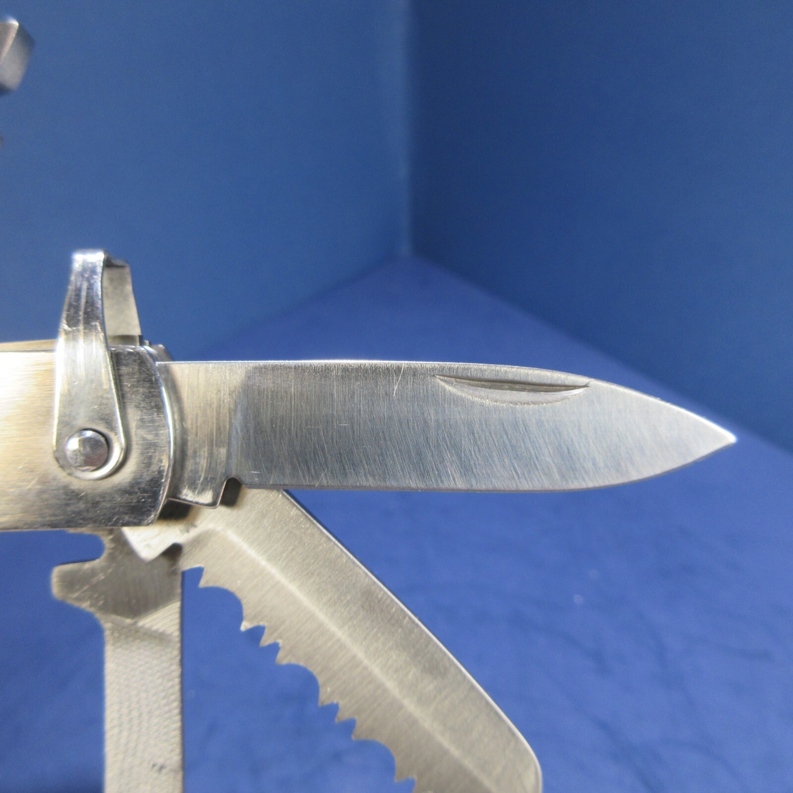 Multi-Tool All Stainless-Steel w/Pocket Clip & Nylon Belt Sheath EDC