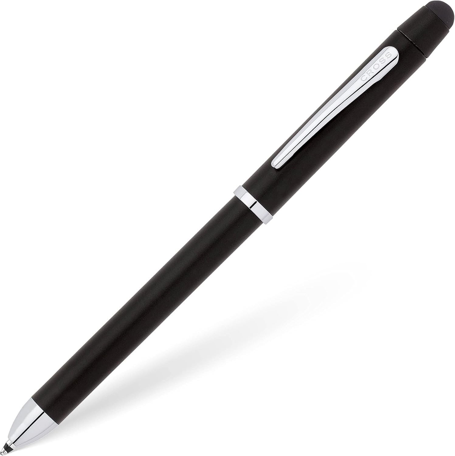 Tech3 Satin Black Multi-function Pen – 0.5 MM Lead Size Pencil, Black Ink Ref…