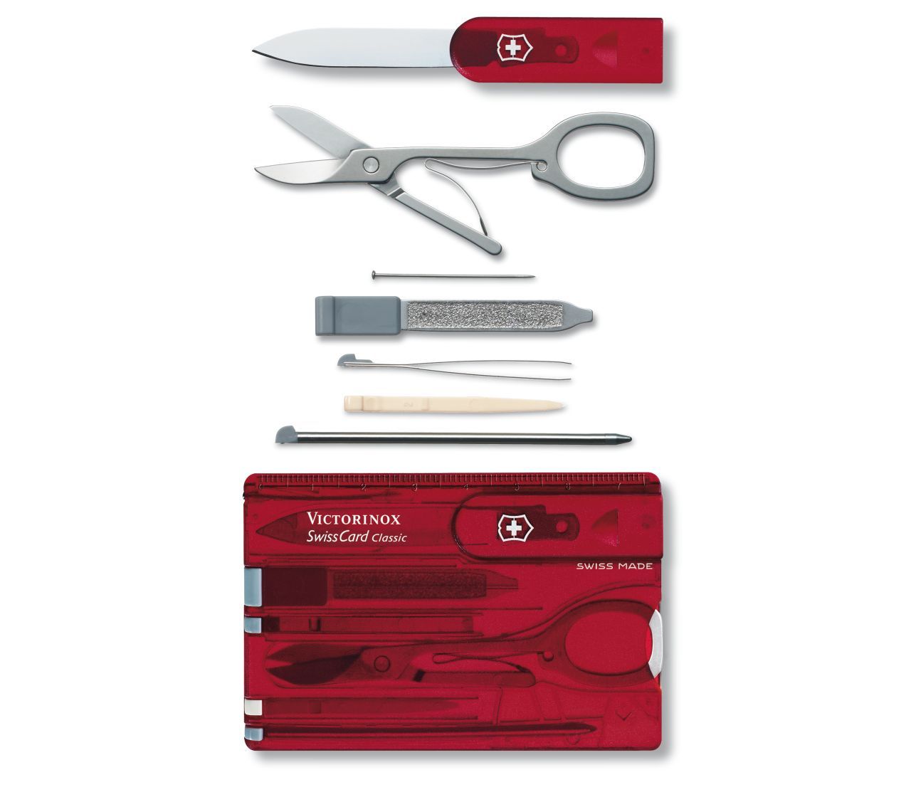 VICTORINOX SwissCard RUBY – Made in SWITZERLAND