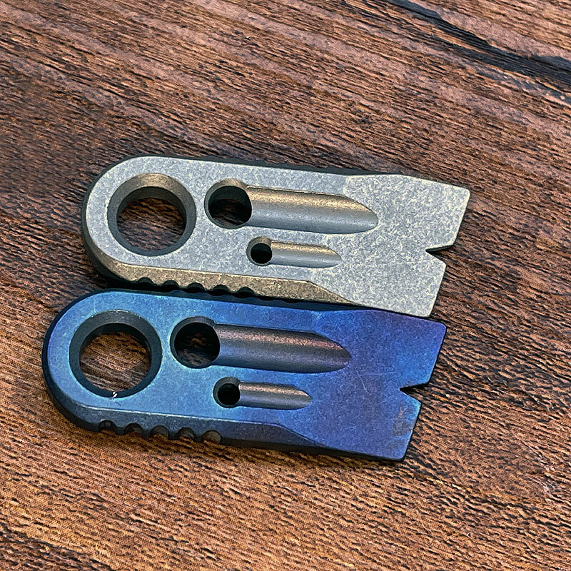 EDC Mini Titanium Pry Bar Crowbar Tool Necklace Pocket Key chain Pendant Tool