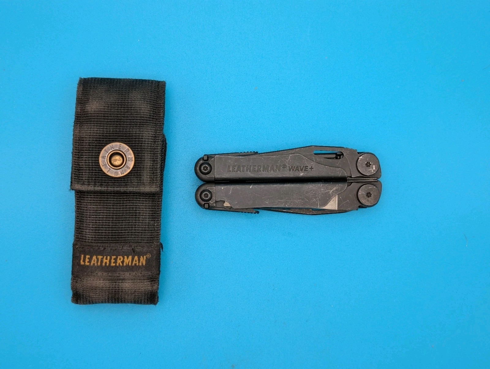 Leatherman Wave Plus + Multi-Tool! FAST SHIPPING! BLACK! WITH SHEATH! *MON PAPA*