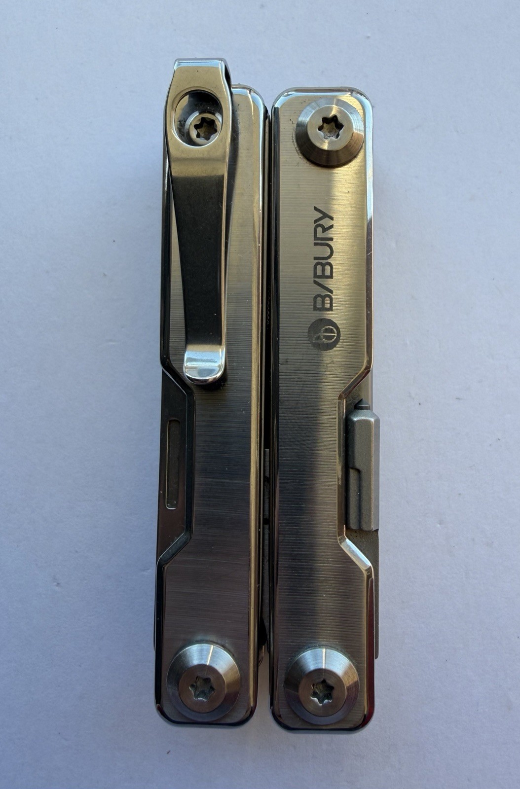 BIBURY OUTDOOR MINI MULTITOOL PLIERS W/BELT CLIP, BI2051A, EXCELLENT CONDITION!