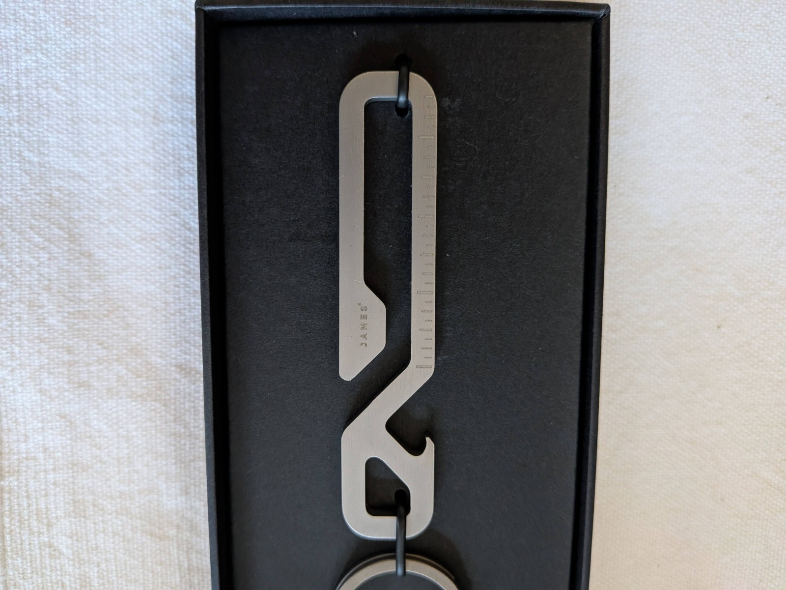 The James Brand – The Rowan Brushed Stainless – Keychain Multitool -NEW