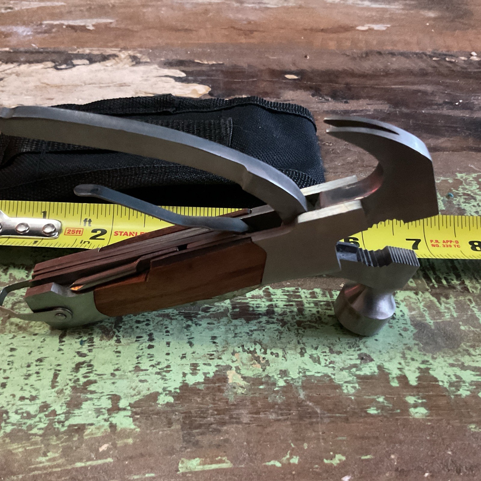 Sheffield 9 in 1 Multi Tool Pliers Knife Screwdriver and Utility Knife With Case