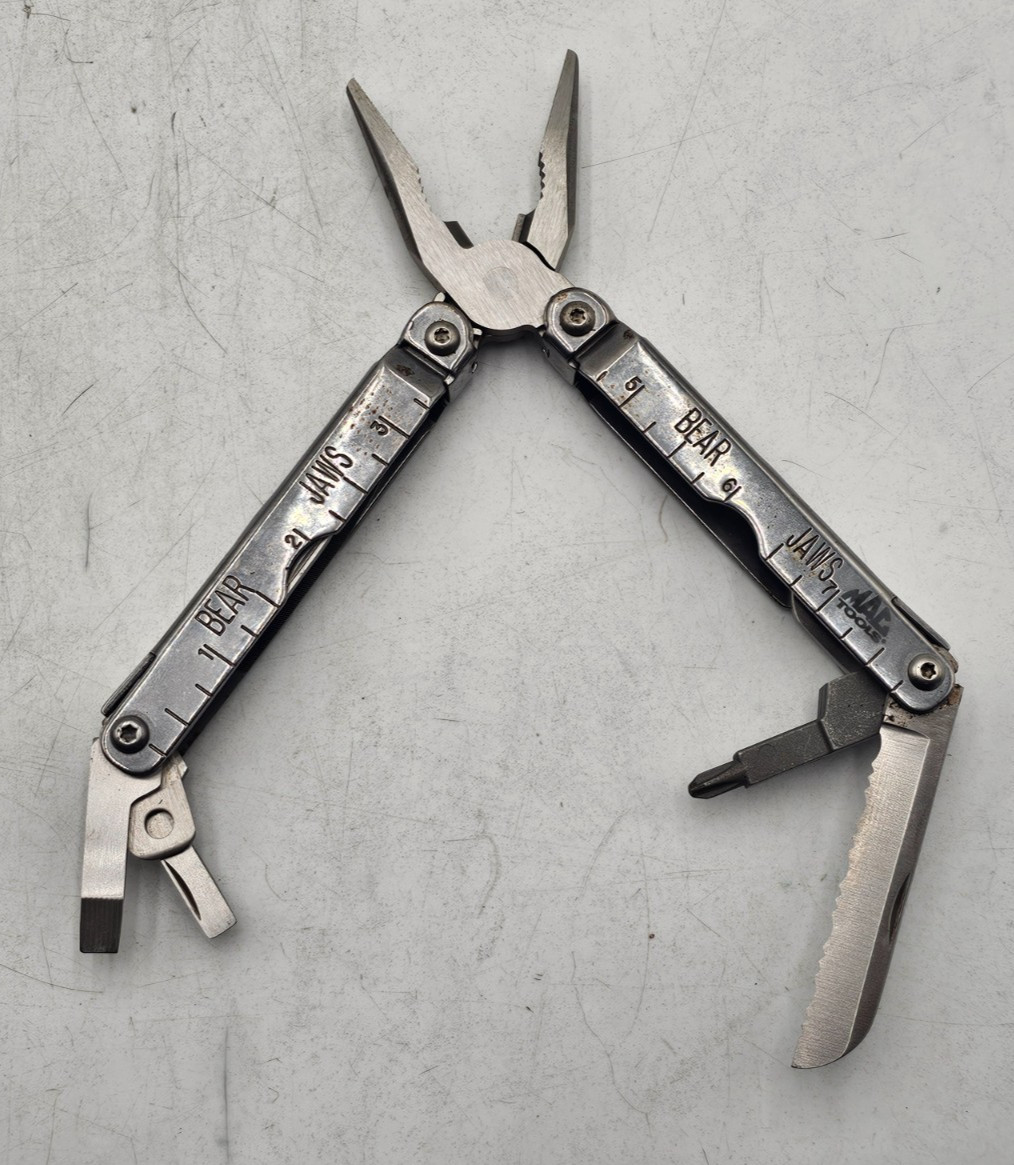 Bear MGC Bear Jaws Multi Tool MAC Tools w/ Nylon Sheath