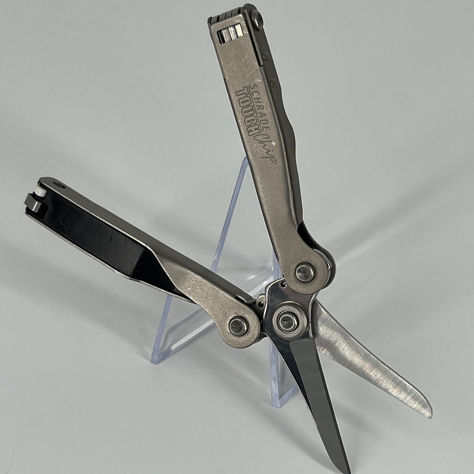 Schrade USA ST2 Multi-tool Tough Chip Compact / Mini Tool VINTAGE- Missing File