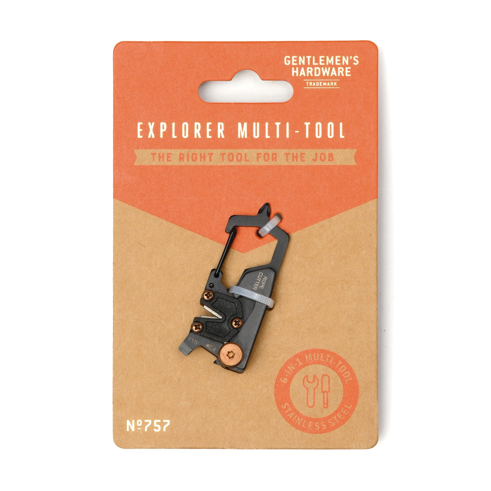 Gentlemen’s Hardware Explorer Multi-Tool – 6-in-1