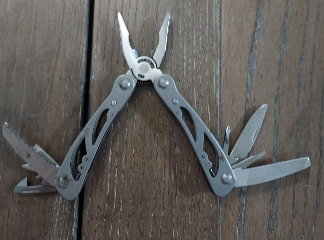 Appalachian Trail Multi Tool Stainless Steel File Saw Pliers