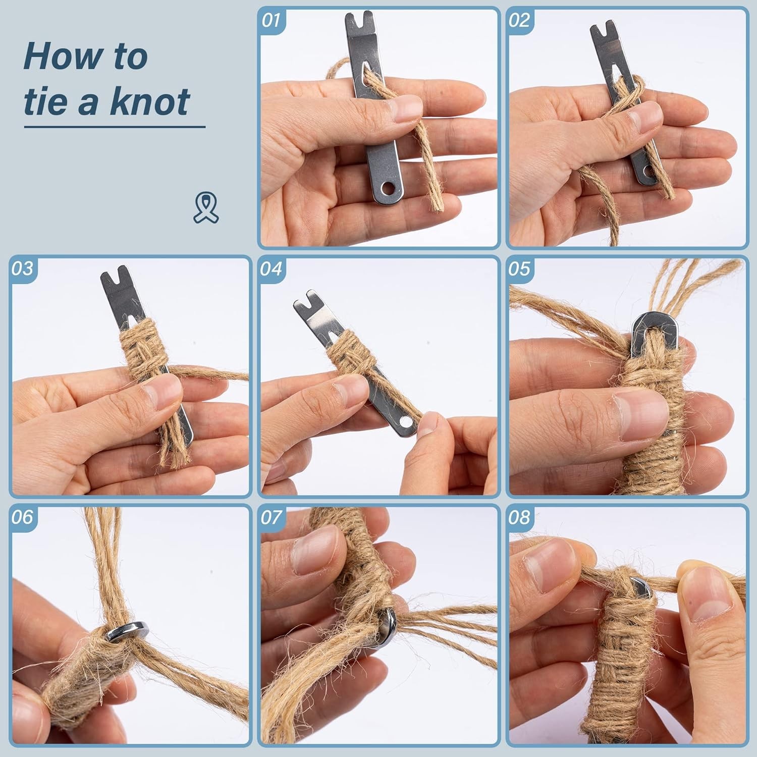 .RONRONS 5 Pack Mini Stainless Steel Pocket Pry Bar EDC Survival Tool Keychain