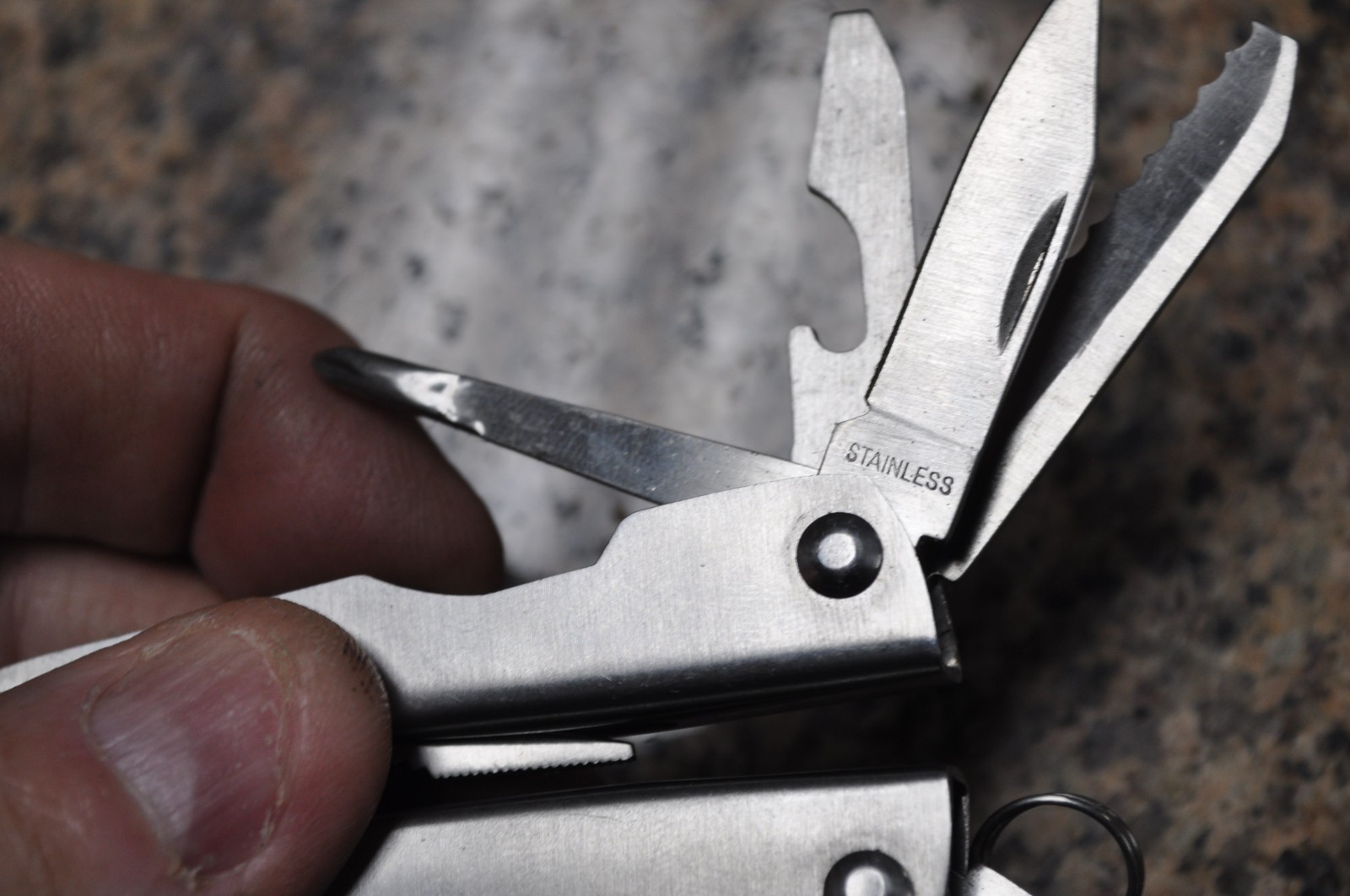 All Stainless Steel Multi Tool , Unknown Maker ,See Pictures,