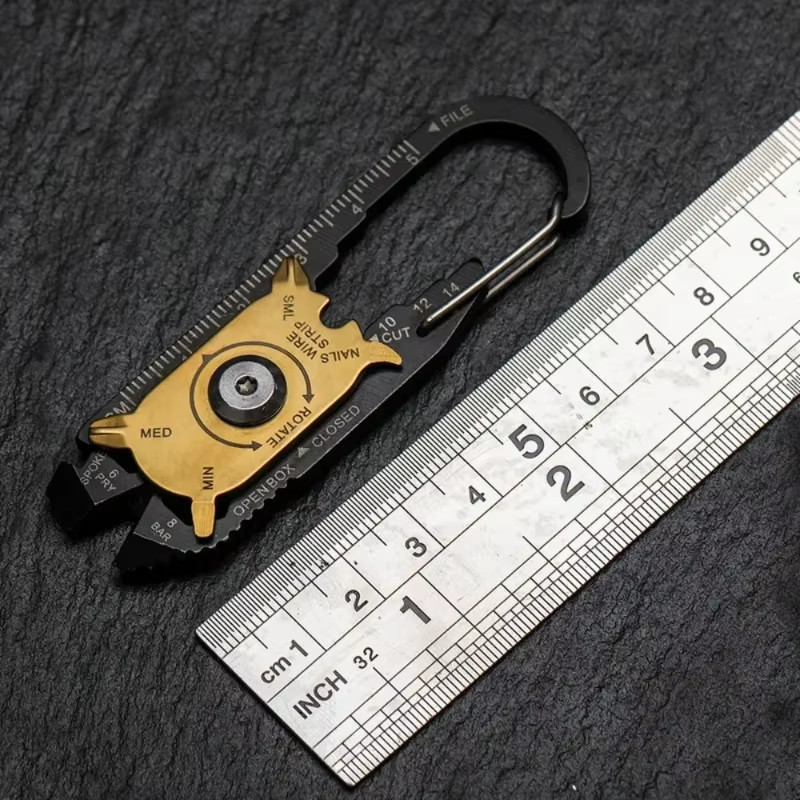 Outdoor 20 in 1 Multi Functional Combination Tool Stainless Steel EDC Tool Card