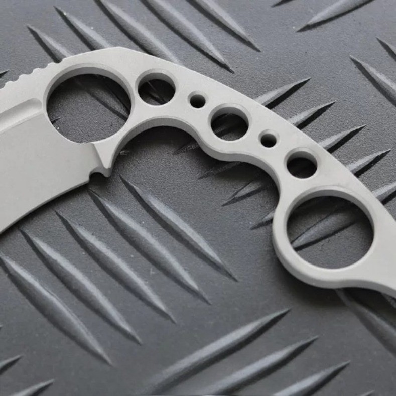 Customization – Titanium Alloy EDC Tool Blunt Tool Training Props – Not polished