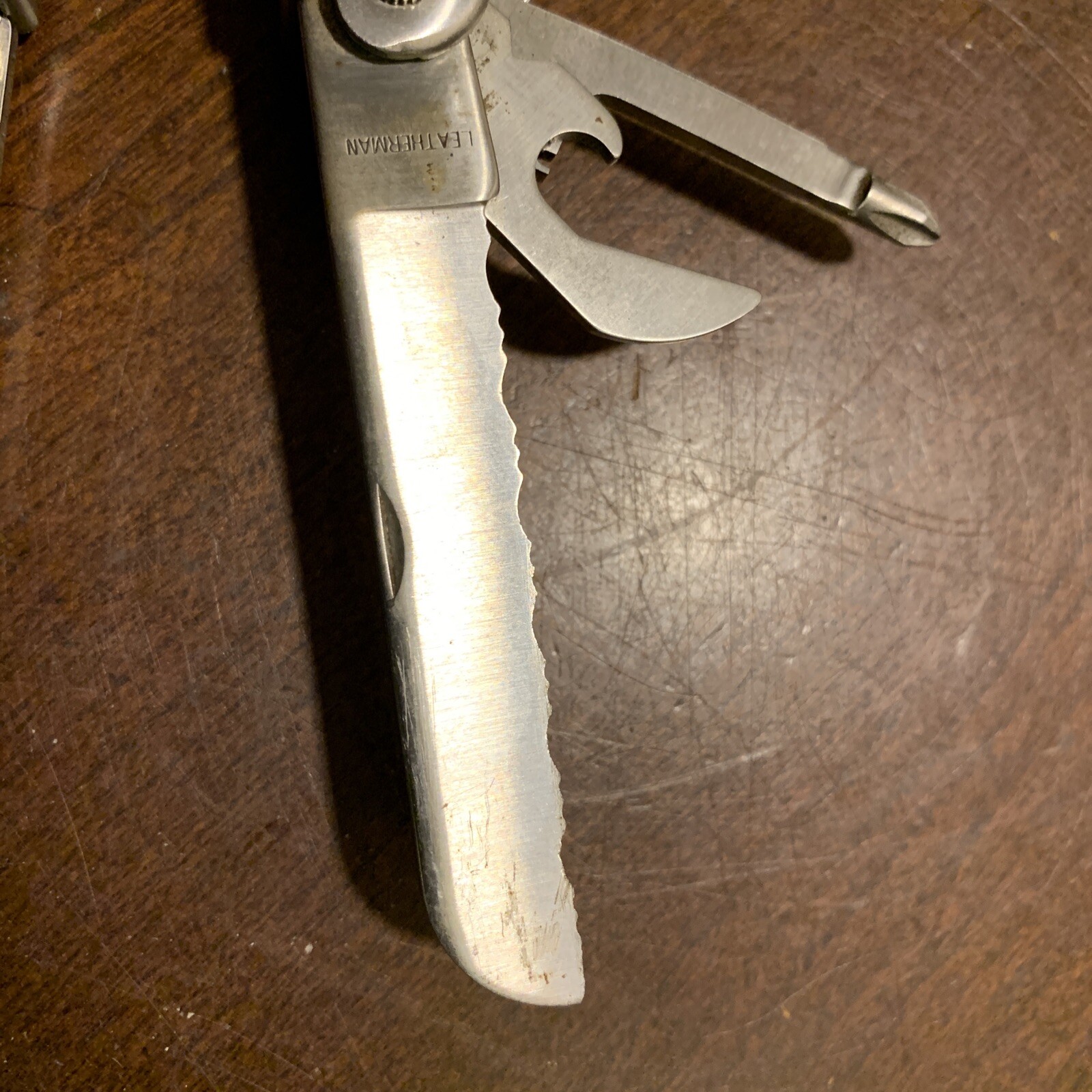 Leatherman Super Tool 200 USA Stainless Steel MultiTool Full Size Camping Hike
