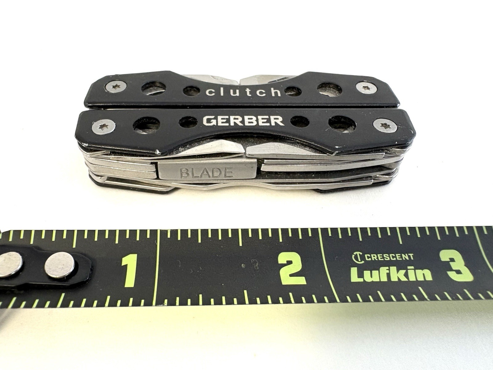 Gerber Clutch Mini Multitool Keychain Black Pliers + Gerber 650 Folding Knife