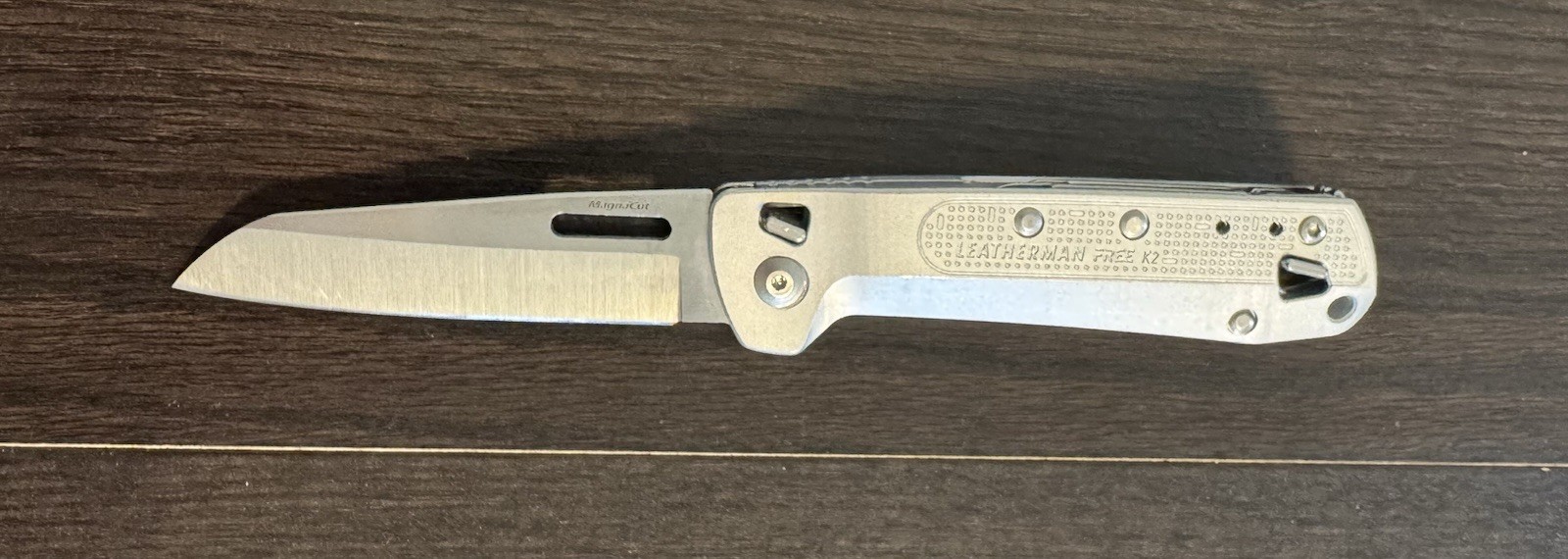 Leatherman FREE K2 Knife Multi-Tool W/ Magnacut Blade & Titanium Pocket Clip